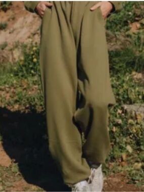 Daily Drills Olive Green Jogger Pants